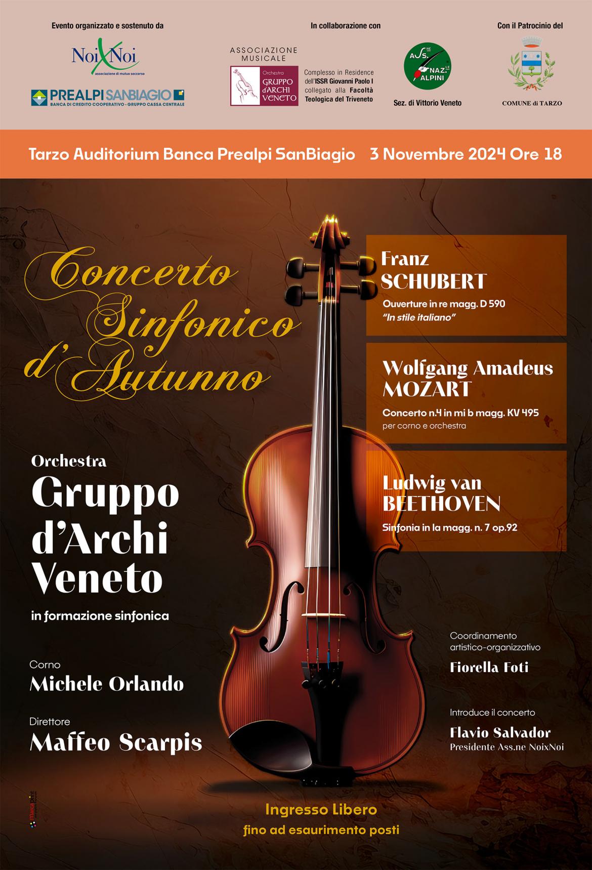 CONCERTO SINFONICO AUTUNNO