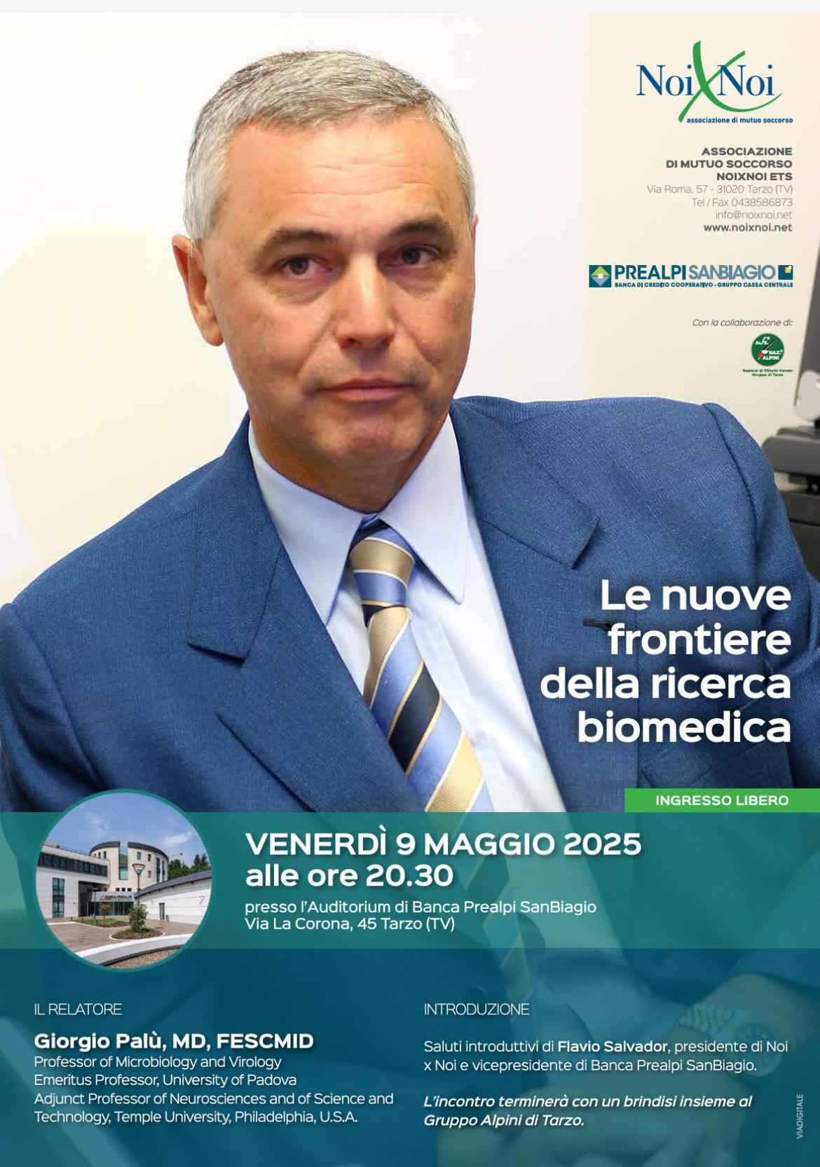 LE NUOVE FRONTIERE DELLA RICERCA BIOMEDICA