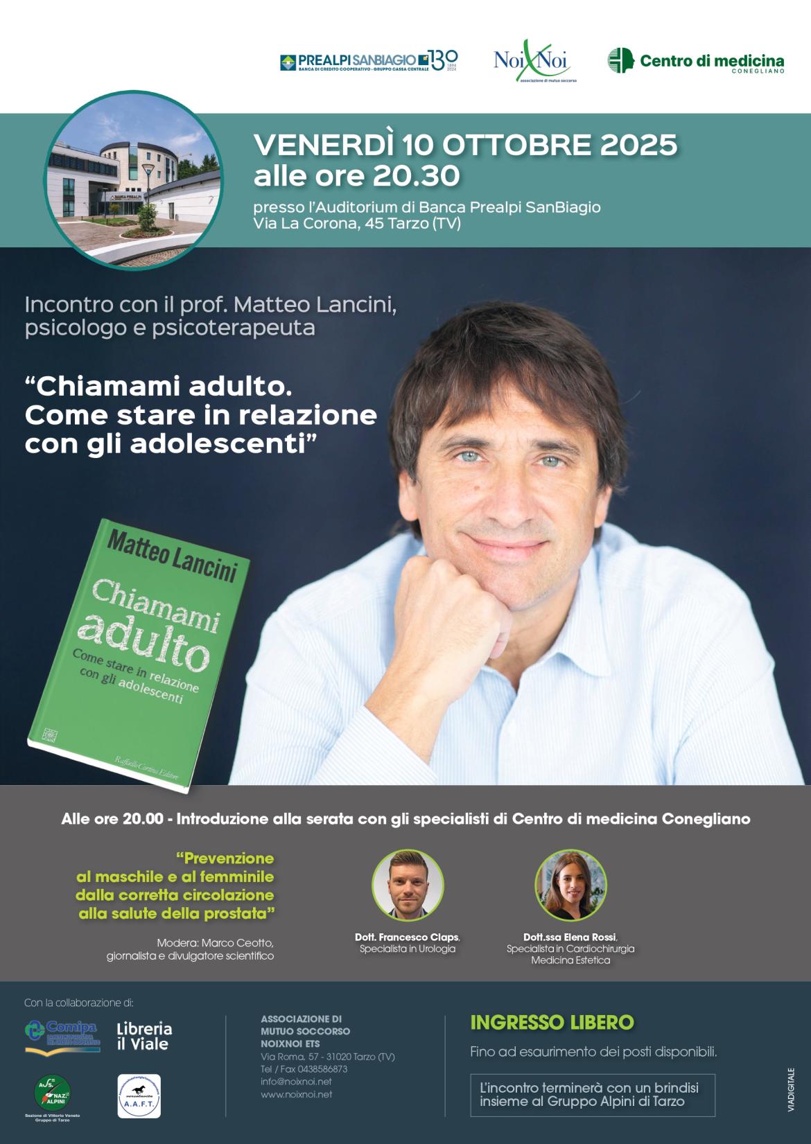 INCONTRO CON MATTEO LANCINI